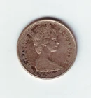 1965 CANADA 25 CENTS QUARTER SILVER COIN .800