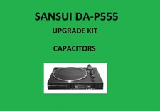 KIT riparazione giradischi SANSUI DA-P555 - tutti i condensatori