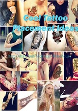 8.25" large arm tattoo temporary wristband tattoos