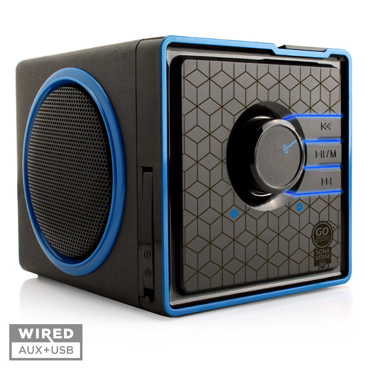 GOgroove SonaVERSE BX Portable Speaker with USB Drive MP3 Playback