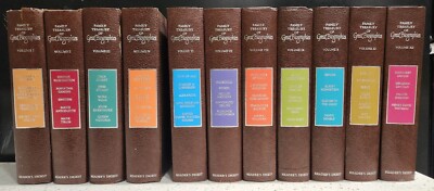 Reader's Digest Family Treasury of Great Biographies Vol I-XII (except V) 1st ed