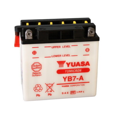 PEUGEOT Elyseo 150 2001-2002 YUASA YB7-A 12V/8AH BATTERIE