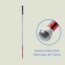 Retractile Crutch 29-122cm Expandable Trekking Pole for Old Man Multifunctional