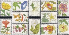 Suriname / Surinam 1983 Flowers/Plants/Nature/Art/Paintings 12v set (n46532)