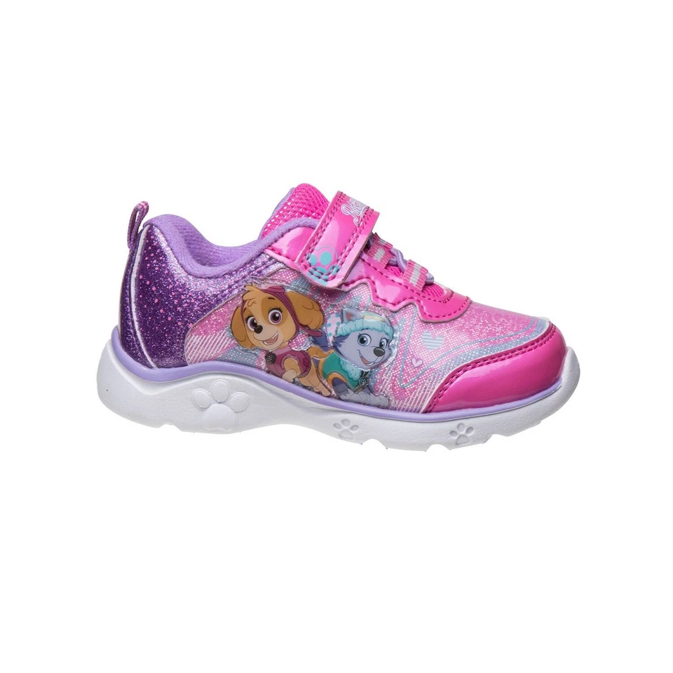 Paw Patrol Toddler Girls' Stay-Put "Light Up" Sneakers (Size 8T) - Image 2 of 4