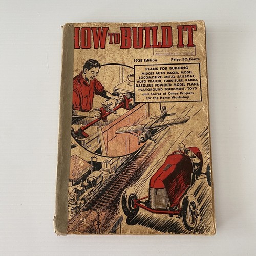 Modern Mechanix How To Build It Vintage 1938 Edition Model Cars Train Boat RARE - Picture 2 of 15