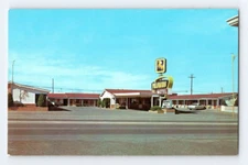 1960'S. PALOMINO MOTEL. HWY 66. TEXAS. POSTCARD KK15