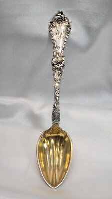 【リード＆バートン】純銀 スターリングシルバー／スプーン「Les Cinq」 Antique Reed & Barton .925 Sterling Silver Les Cinque Fleurs Spoon
