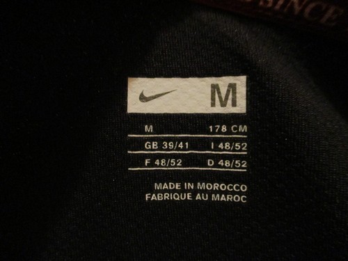 Aston Villa Nike Ausweich Spieler Version Trikot 2007/08 "32 RED.com" Gr.M NEU - Picture 3 of 7
