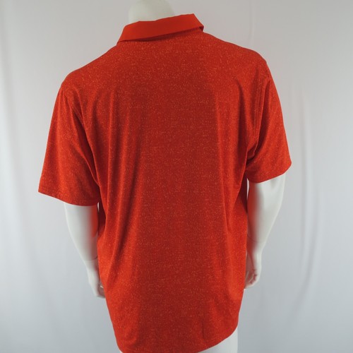 Under Armour Auburn Tigers Short Sleeve Polo Shirt Mens XL Orange - Picture 5 of 7