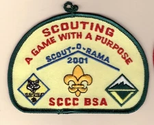 Act SCCC Santa Clara Council - Mint - Scout-O-Rama 2001