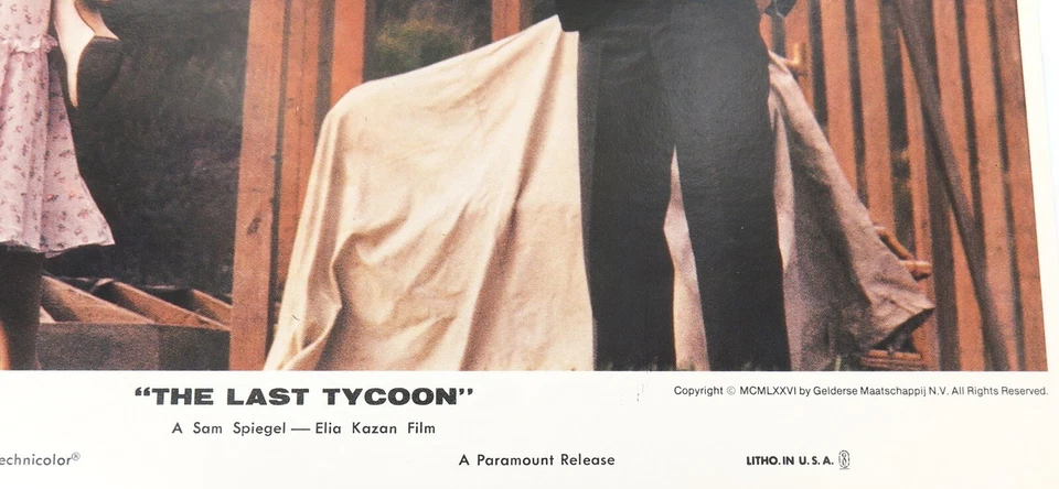 Robert De Niro Signed Lobby Card. 1976 "The Last Tycoon" 100% Genuine. - image 3 of 4