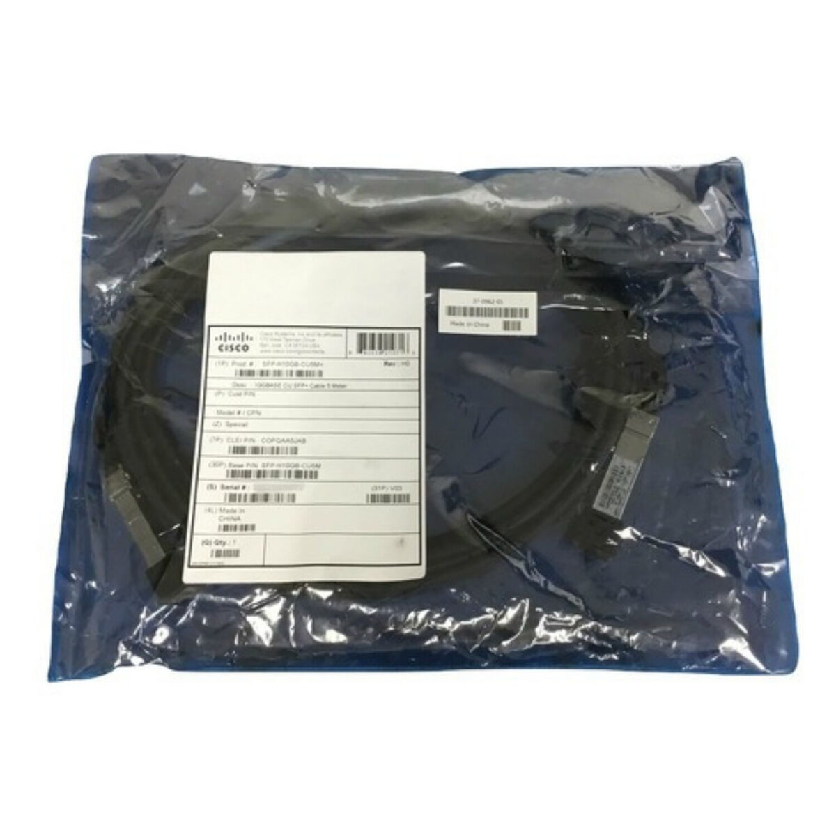 NEW* Cisco SFP-H10GB-CU5M - SFP+ Cable 5 Meter Twinax NEW* Cisco SFP-H10GB-CU5M - SFP+ Cable 5 Meter Twinax