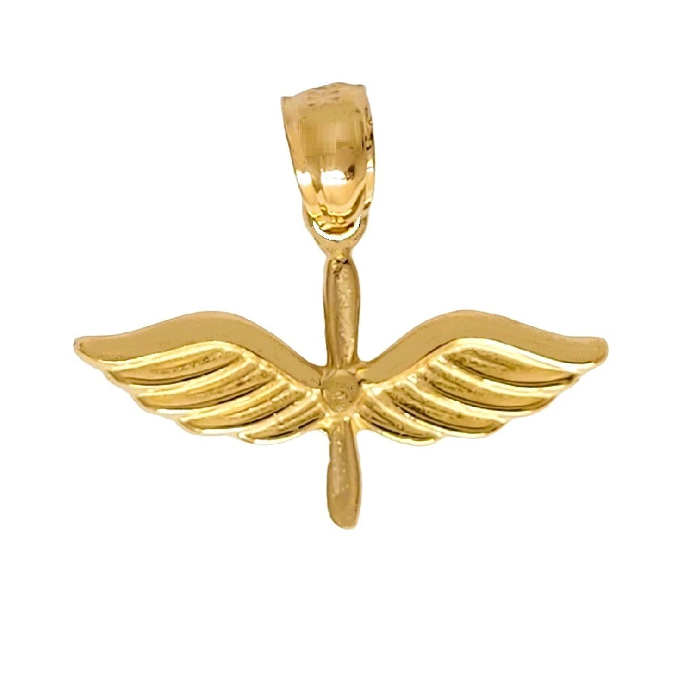 Air force hotsell pilot wings necklace