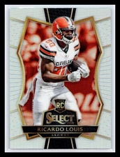 2016 Panini Select #186 Ricardo Louis Premier Level Prizm RC Rookie Browns