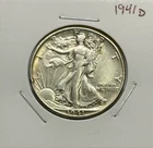 1941 D Walking Liberty Half Dollar, 90% Silver, Very Nice, Low Mintage! 🔥