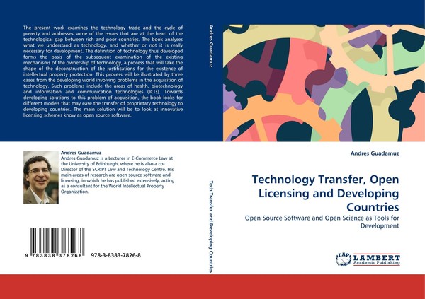 Technology Transfer, Open Licensing And Developing Countries Andres Guadamuz-image
