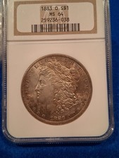 1883-O NGC MS64 Morgan Dollar (#259236-038) $119.