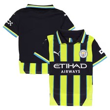 Image of Manchester City PUMA Away Shirt 2024-25 - Kids