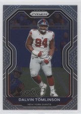 2020 Panini Prizm Dalvin Tomlinson #165 0f6