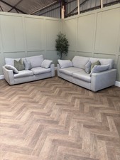 Grey - DFS 4 Seater and 3 Seater Sofa Set - Delivery Available