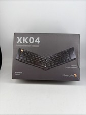 ProtoArc Foldable Compact Keyboard XK04 Portable Bluetooth Keyboard OPEN BOX