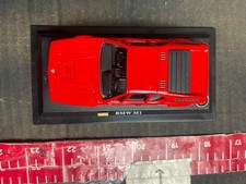 1/43 BMW M1 (1978/1981) Diecast Model - Red - Del Prado / IXO Collection