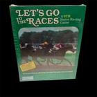 Vintage 1987 Parker Brothers Lets Go to The Races VHS Horse Race Game SEALED