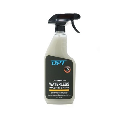 Optimum Waterless Wash and Shine - New Spray 17 Fl Oz (Pack of 1), White 