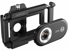 Lentille microscope grossissement 200x pour smartphone - Somikon