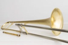 Edwards T-302 Tenor Trombone .500" Jazz Trombone, CF Bell, Brushed Finish