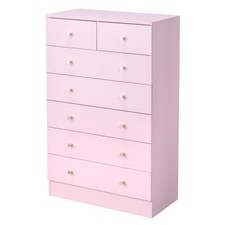 7 Drawer Dresser for Bedroom Modern Simple Chest of Drawers with Storage Hallway