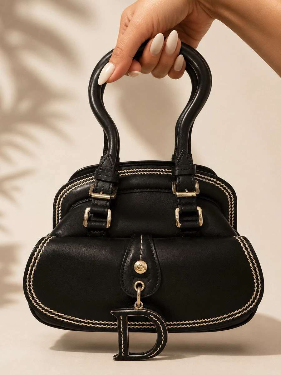 Dior Satchel/Top Handle Bag Black Bags & Handbags for Women for