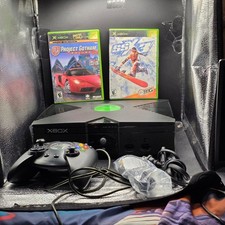 Original Xbox Console Bundle w/ Duke Controller & 2 Games – Tested & Cleaned