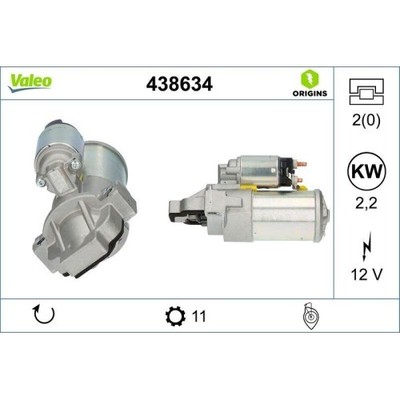 Starter Valeo 438634 Valeo Origins - New O.e. Technologie für Ford