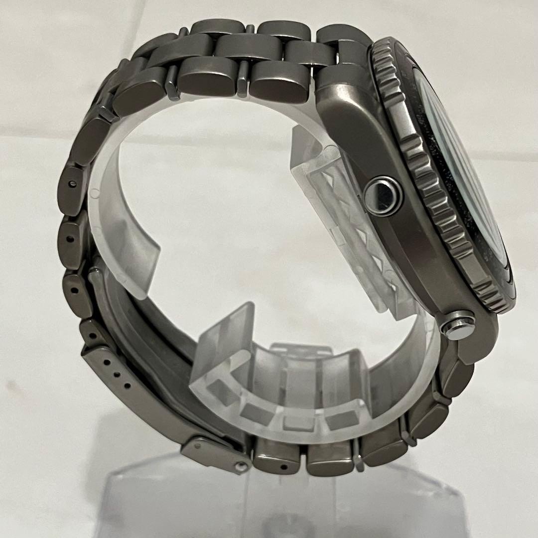 Used CITIZEN C420 Citizen Promaster Navihawk Titanium Ana-Digi image 5