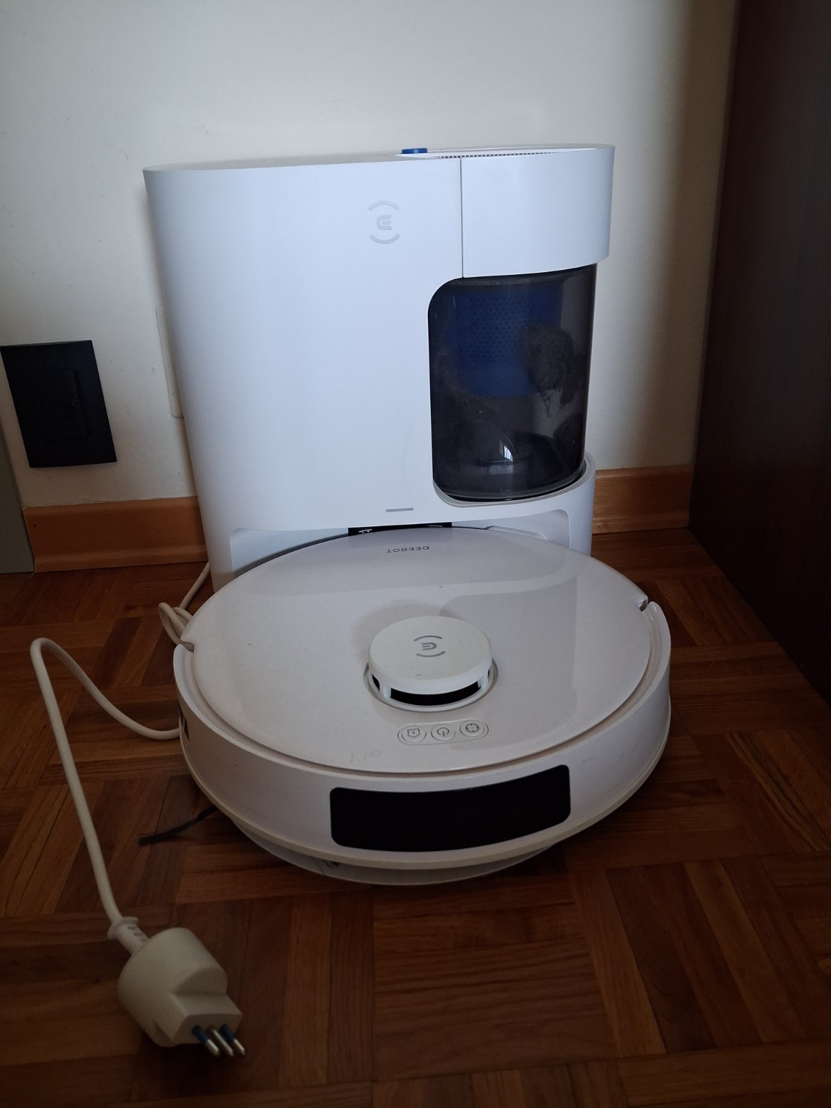 ECOVACS DEEBOT N20 Plus Robot - Aspirapolvere con Stazione, 8000 Pa, Pulizia ...