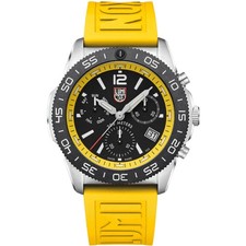 Luminox Men's Watch Pacific Diver Chronograph Yellow Rubber Strap 3145.SET