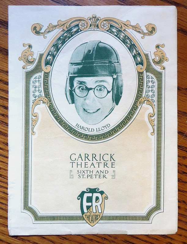 Rare 1925 The Freshman with Harold Lloyd Herald