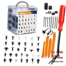 1115Pcs Car Push Retainer Clips Auto Fasteners 1115Pcs Clips Remover