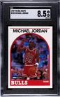1989-90 NBA Hoops #200 Michael Jordan Graded Card SGC 8.5 NM MT+