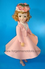 Alexander Cissy Replica of 1956 Pink Wool Felt Secretary Outfit (nodoll)
