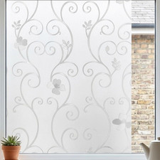 Mikomer 3D Flower Privacy Window Filmfrosted Decorative Glass Door Filmno