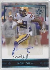 2021 Leaf Ultimate Draft 1991 Rookie Platinum Spectrum 16/30 Jabril Cox Auto qf8