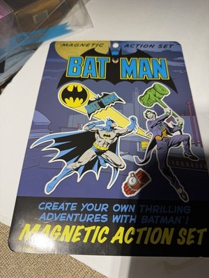 Batman Magnetic Action Set, 2 Sheets. To Create Your Own Comic book!