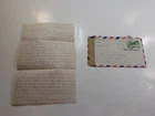 WW2 Letter 442nd Infantry Japanese-American Soldier Sister 1944 Italy Scar WWII