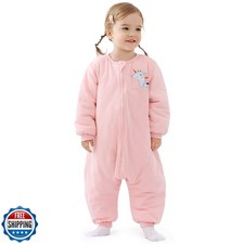 WONDAY Toddler Sleep Sack with Legs, 2.5 TOG Winter Wearable Blanket, Cozy Co