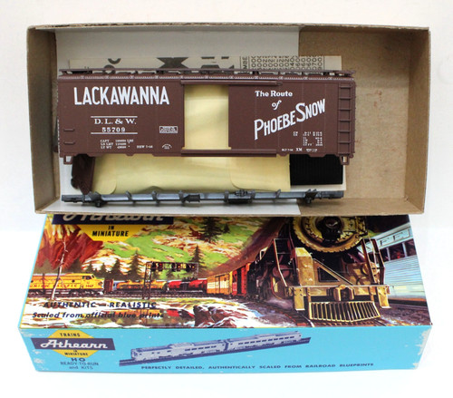 Bev-bel 233-2 Athearn HO 40' Caja Coche Lackawanna Phoebe Snow 55709 Kit Nuevo en Caja | Condition: New