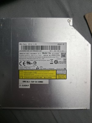for UJ160 6X 3D Blu-Ray Combo Player BD-ROM Slim DVD RW Burner SATA Drive