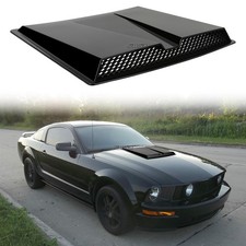 For Ford Mustang 99-04 Air Intake Flow Hood Scoop Vent Bonnet Trim Cover Glossy